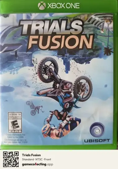Trials Fusion Xbox One, NTSC box front