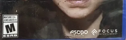 A Plague Tale: Requiem, the ESRB box on its front