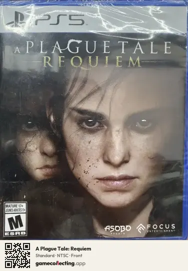 A Plague Tale: Requiem PlayStation 5, NTSC box front