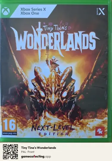 Tiny Tina's Wonderlands Xbox Series X, PAL box front