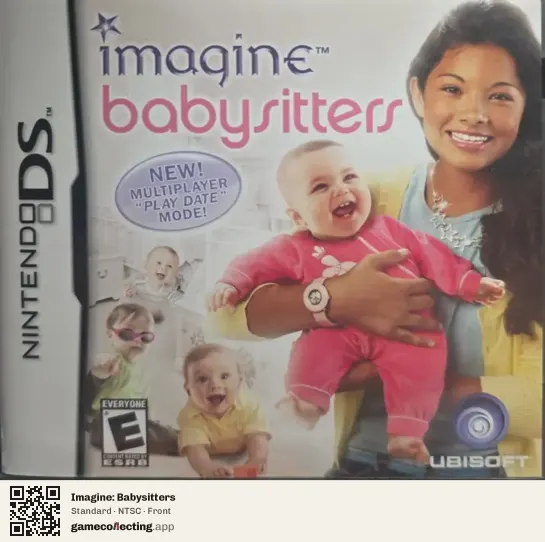 Imagine: Babysitters Nintendo DS, NTSC box front