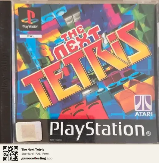 The Next Tetris PlayStation, PAL box front