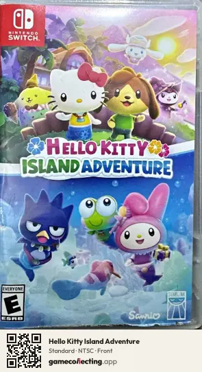 Hello Kitty Island Adventure Nintendo Switch, NTSC box front