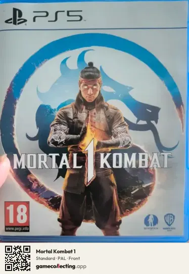 Mortal Kombat 1 PlayStation 5, PAL box front