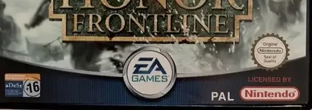 Medal of Honor: Frontline, the ADESE mark on its front