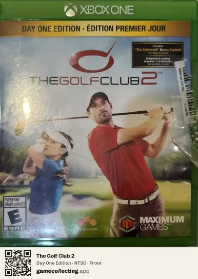 The Golf Club 2 Xbox One, NTSC box front