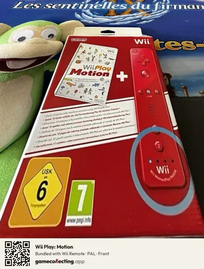 Wii Play: Motion Nintendo Wii, PAL box front