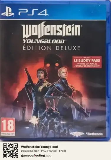 Wolfenstein: Youngblood PlayStation 4, France box front