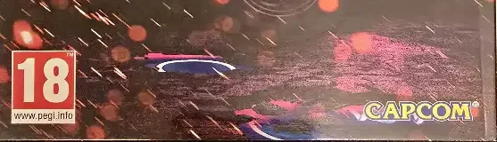 Devil May Cry 5, the PEGI square on its front