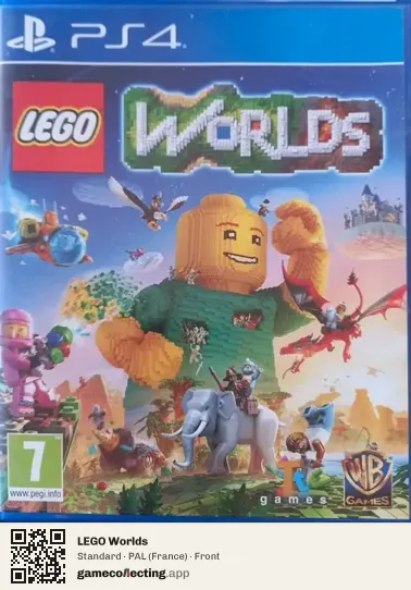 LEGO Worlds PlayStation 4, France box front