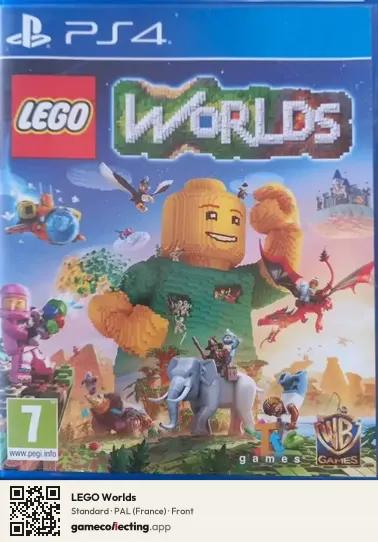 LEGO Worlds PlayStation 4, France box front