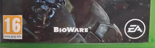 Mass Effect: Andromeda, the PEGI square on its front