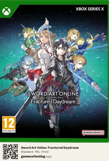 Sword Art Online: Fractured Daydream Xbox Series X, PAL box front