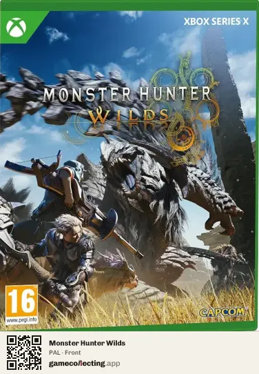 Monster Hunter Wilds Xbox Series X, PAL box front