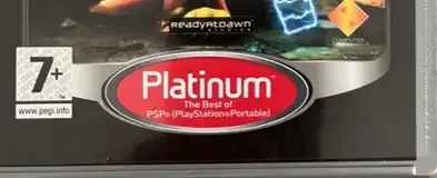 Daxter, the PEGI square on its front
