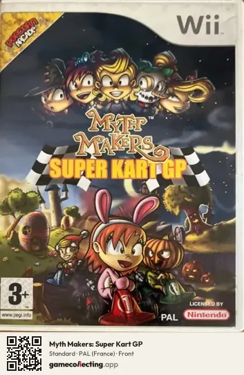 Myth Makers: Super Kart GP Nintendo Wii, France box front