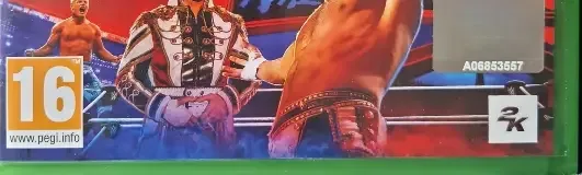 WWE 2K24, the USK square on its front