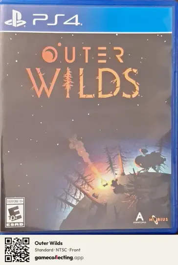 Outer Wilds PlayStation 4, NTSC box front