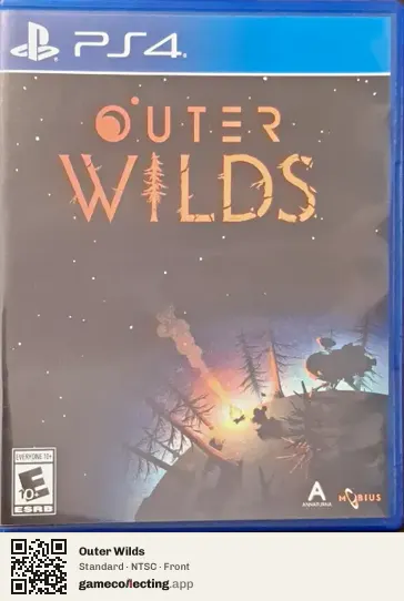 Outer Wilds PlayStation 4, NTSC box front