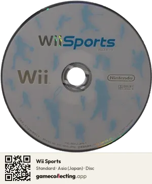 Wii Sports Nintendo Wii, Asia disc