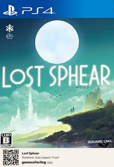 Lost Sphear PlayStation 4, Asia box front