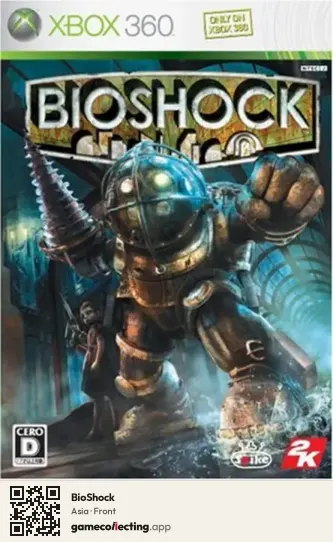 BioShock Xbox 360, Asia box front