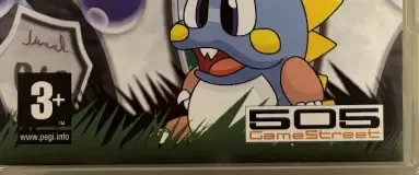 Bust-A-Move Deluxe, the PEGI square on its front