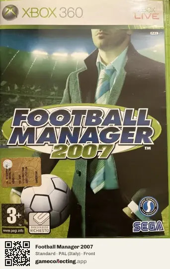 Football Manager 2007 Xbox 360, Italy box front