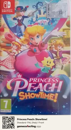 Princess Peach: Showtime! Nintendo Switch, Italy box front