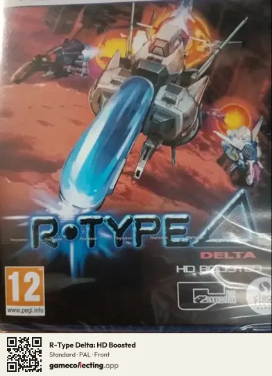 R-Type Delta: HD Boosted PlayStation 5, PAL box front