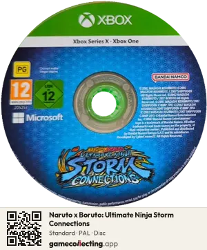 Naruto x Boruto: Ultimate Ninja Storm Connections Xbox Series X, PAL disc