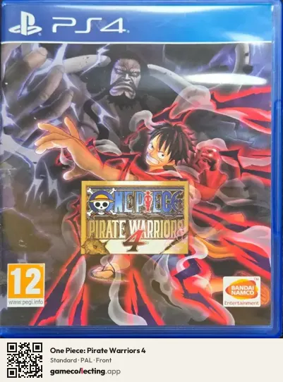 One Piece: Pirate Warriors 4 PlayStation 4, PAL box front