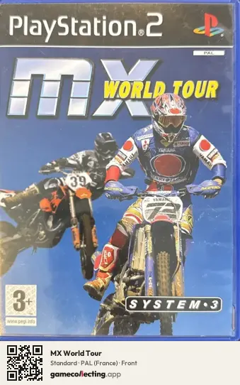 MX World Tour PlayStation 2, France box front