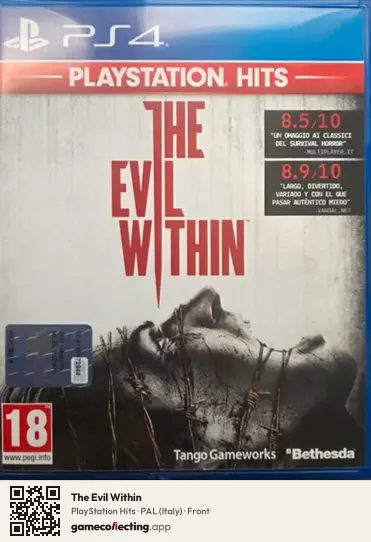 The Evil Within PlayStation 4, Italy box front