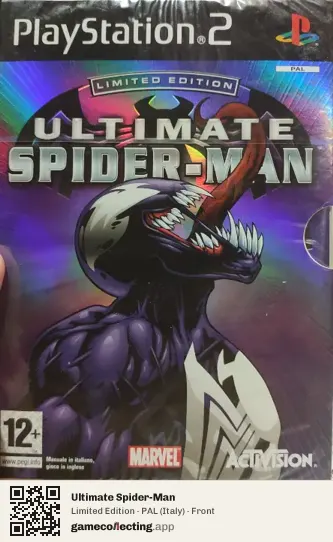Ultimate Spider-Man PlayStation 2, Italy box front