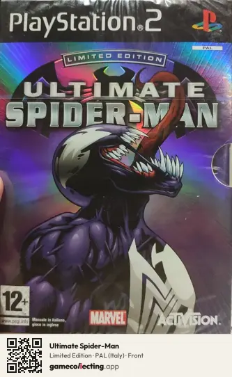 Ultimate Spider-Man PlayStation 2, Italy box front