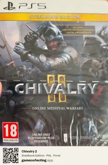 Chivalry 2 PlayStation 5, PAL box front