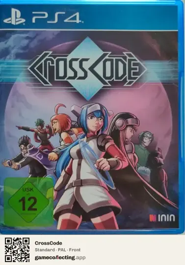 CrossCode PlayStation 4, PAL box front