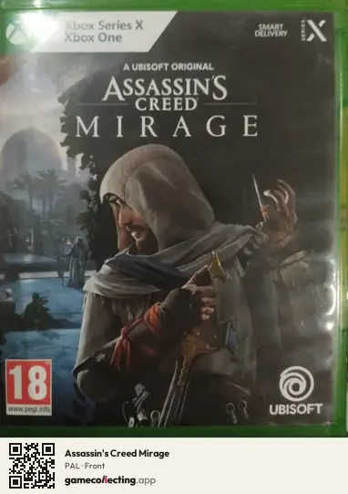 Assassin's Creed Mirage Xbox One, PAL box front