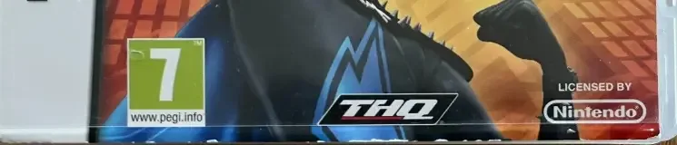 Megamind: The Blue Defender, the PEGI square on its front