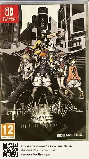 The World Ends with You: Final Remix Nintendo Switch, France box front