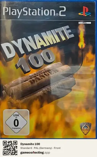 Dynamite 100 PlayStation 2, Germany box front