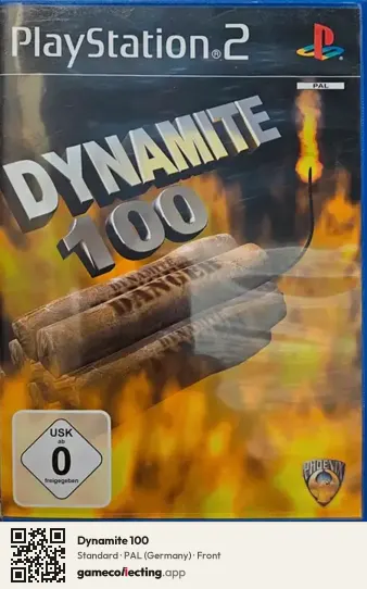Dynamite 100 PlayStation 2, Germany box front