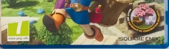 Dragon Quest Builders, the USK square on its front
