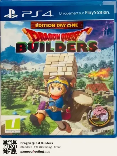 Dragon Quest Builders PlayStation 4, Germany box front