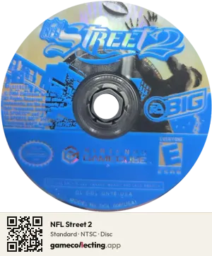 NFL Street 2 Nintendo GameCube, NTSC disc
