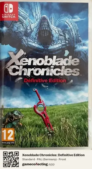 Xenoblade Chronicles: Definitive Edition Nintendo Switch, Germany box front