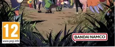 Digimon Survive, the PEGI square on its front