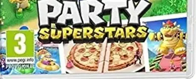 Mario Party Superstars, the PEGI square on its front