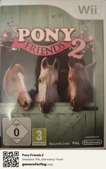 Pony Friends 2 Nintendo Wii, Germany box front